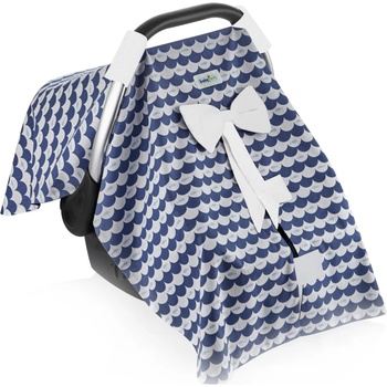 Image 1 of BabyJem Покривало за кошница за кола BabyJem - Индиго (710)