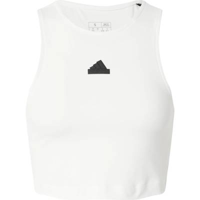 Adidas sportswear Спортен топ бяло, размер l