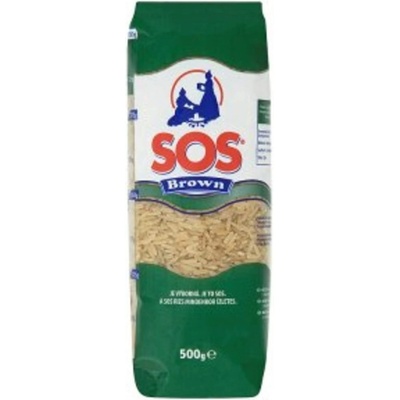 SOS rýže Brown 0,5 kg