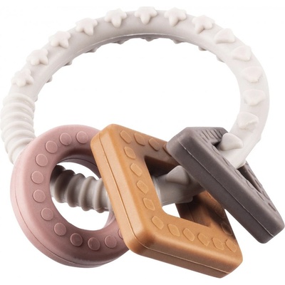 Zopa silikon kousátko Shape Multicolor – Zboží Dáma