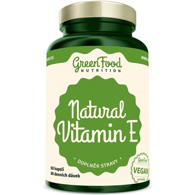 Green Food Prírodný vitamín E 90 kapsúl