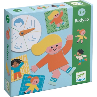 DJECO Детска игра Djeco - Частите на тялото (DJ08267)