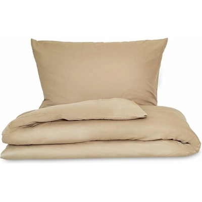Kvalitex satén obliečky Luxury Collection béžové 240x220 2x70x90
