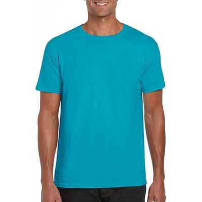 Gildan pánske tričko Softstyle Tropical blue