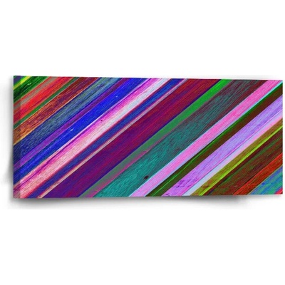 Sablio Obraz Nafarbené oko - 110x50 cm