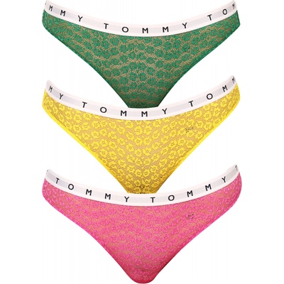 Tommy Hilfiger 3PACK dámske tangá viacfarebná UW0UW02524 0Y0