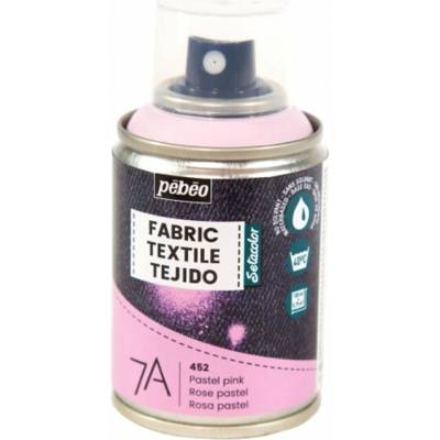 Pébéo 7A farba na textil ve spreji 100 ml 52 pastel pink