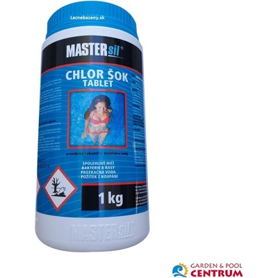 Mastersil Chlor šok tablet 1 kg