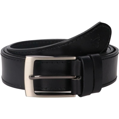 Pánský kožený opasek Belt Toro Vincent černá