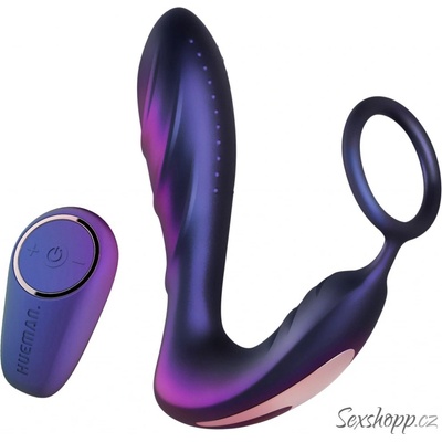 Pipedream Vibrační anální kolík na prostatu s kroužkem na penis