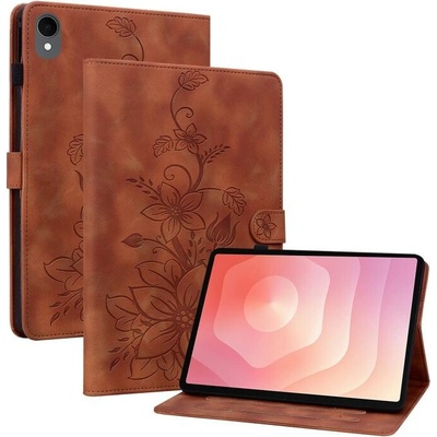 Vsetkonamobil 127984 ART LILY Zaklápacie puzdro pre Samsung Galaxy Tab S11 hnedé
