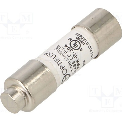 OPTIFUSE FPK-R-30A Pojistka: tavná; 10,4x38,1mm; kulatý,průmyslová; 30A; 600VAC