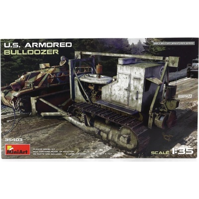 MiniArt U.S. Armored Bulldozer inlc. PE & decals 35403 1:35