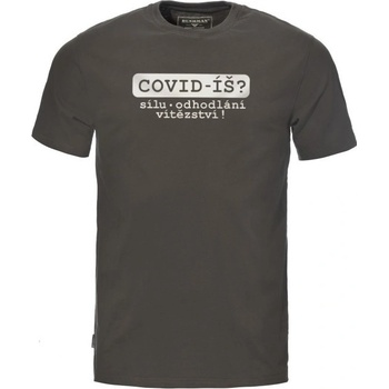 Bushman tričko Covid-íš: Stevie dark brown