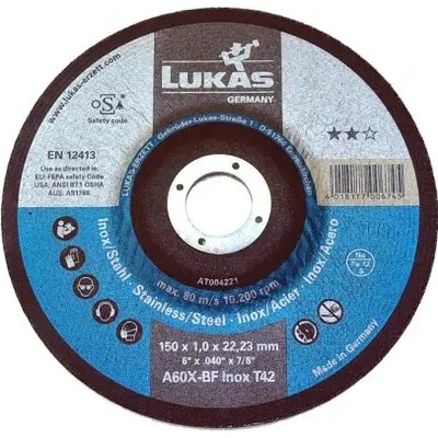 Lukas Rozbrušovací kotúč 150 x 1,6 mm LUAT000700