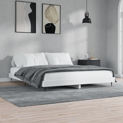 Nábytek XL 832253 Rám postele bílý kompozitní dřevo