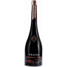 Pravda vodka Espresso 0,7 l (holá láhev)