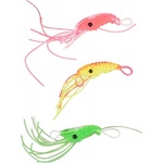 Flamingo Toy Isaiah Shrimp Multiple colours - играчка за котка, пластмасова скарида, 8 х 1, 5 см - 1 бр, Белгия - 502074