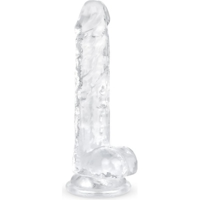 Easytoys Jelly Dildo with Balls 17 cm