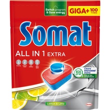 SOMAT All-in-1 Extra tablety do myčky 100 ks