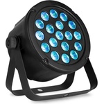 Tronios Светлинен ефект slimpar45 18x 3w 3-in-1 rgb leds dmx - muzikalen