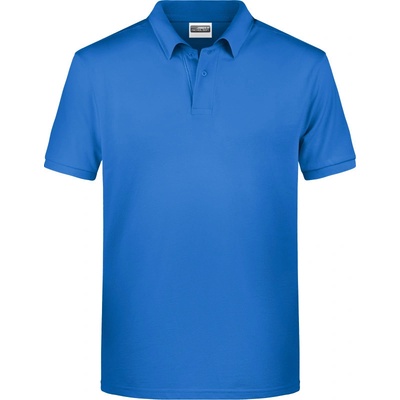 James & Nicholson polokošile JN 8010 bio bavlna krátký rukáv pánská Cot-028010b4601 modrá cobalt
