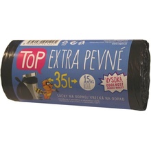 Vipor Top LDPE extra pevné 35 l 20 µm 15ks černé