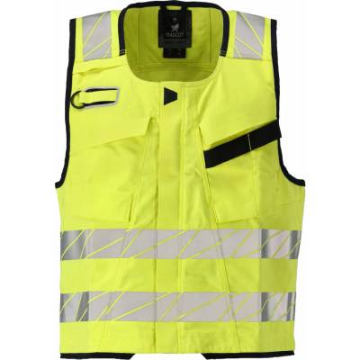 MASCOT ACCELERATE MULTISAFE 21389-281-17010 nehorľavá vesta HI-VIS reflexná žltá / tmavomodrá