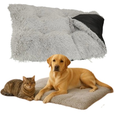 Sersimo Възглавница за кучета PetComfort - плюшена - XXL - сива (KX3720)