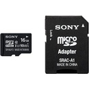 Sony microSDHC 16GB UHS-I U1 + adapter SR16UYA