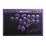 8BitDo Arcade Stick All-Button, Signature Edition, прозрачно лилаво, безжичен контролер (RET00917)