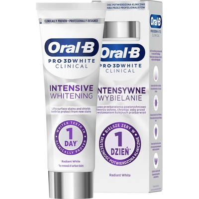 Oral-B Pro 3Dwhite Clinical Intensive Whitening Radiant White 75 ml