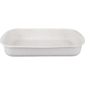 Voltz Тава за печене Oliver Voltz Nice OV51222E30S, 30 x 22 x 5.4 см, мраморно незалепващо покритие, без PFOA химикали, кремав меланж (OV51222E30S)