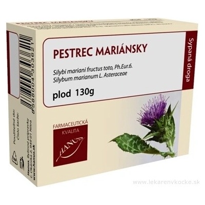 Hanus Bylinné prípravky PESTREC MARIÁNSKÝ PLOD 130 g