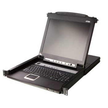 ATEN CL5708MW стелажна конзола 43, 9 см (17.3") 1920 x 1080 пиксела Метал, Пластмаса Черен 1U (14.01. 7408) (14.01.7408)