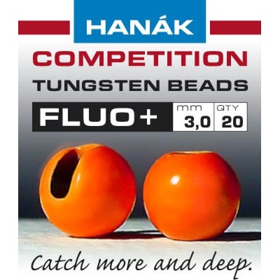 Hanák Competition Tungstenové Hlavičky Fluo Oranžové 2,0 mm