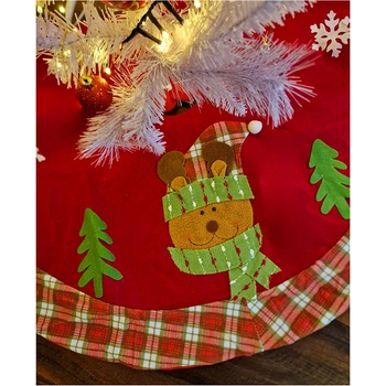 Koberček pod vianočný stromček 3D č.518 O-4C