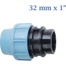 Donsen PE Prechod s vnútorným závitom 32 mm x 1 "- Polyetylen 4707321