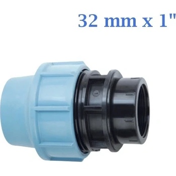 Donsen PE Prechod s vnútorným závitom 32 mm x 1 "- Polyetylen 4707321