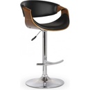 Halmar H100 ořech tmavý + černá