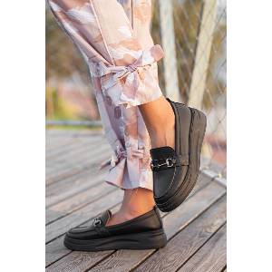 Moda Trend Дамски спортни балерини - Черни #359150 (359150_Черно)