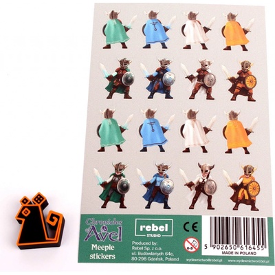 Asmodee Kroniky Avelu Samolepky na figurky – Zboží Dáma