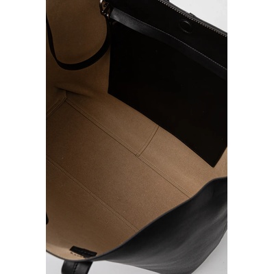 Calvin Klein Кожена чанта Calvin Klein в черно K50K512894 (K50K512894)