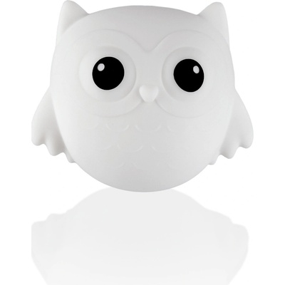 ZOPA Silikonové nástěnné noční světlo Owl
