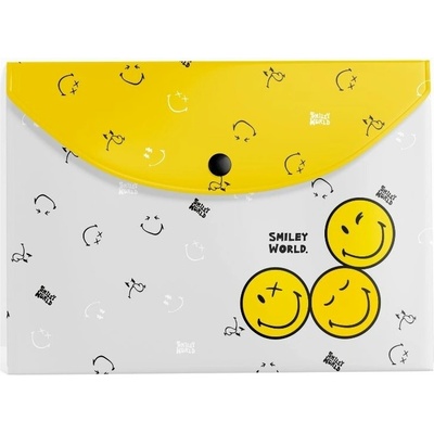 Oxybag Obálka s patentkou A4 Smiley World