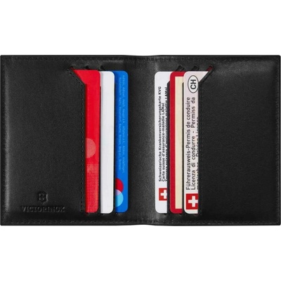 Victorinox Altius Alox Bi-Fold Card Case Black