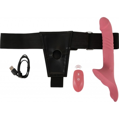 You2Toys Strap-On Set Harness & RC Thrusting Vibrator