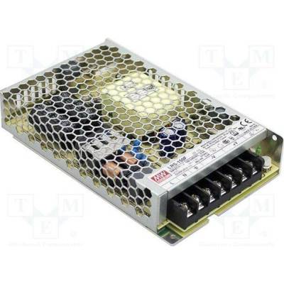 MEAN WELL LRS-150F-15 Napájecí zdroj: spínaný; k vestavbě,modulový; 150W; 15VDC; 10A