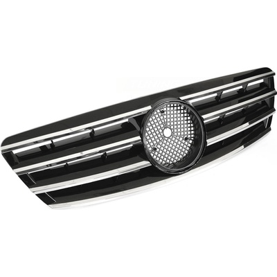 Predná maska Mercedes C-Class W203 / S203 00-07 CL Style Black-Chrome