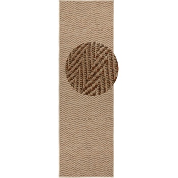 Hanse Home Светлокафяв килим за открито и закрито 80x150 cm Nature - Hanse Home (104267-80x150)
